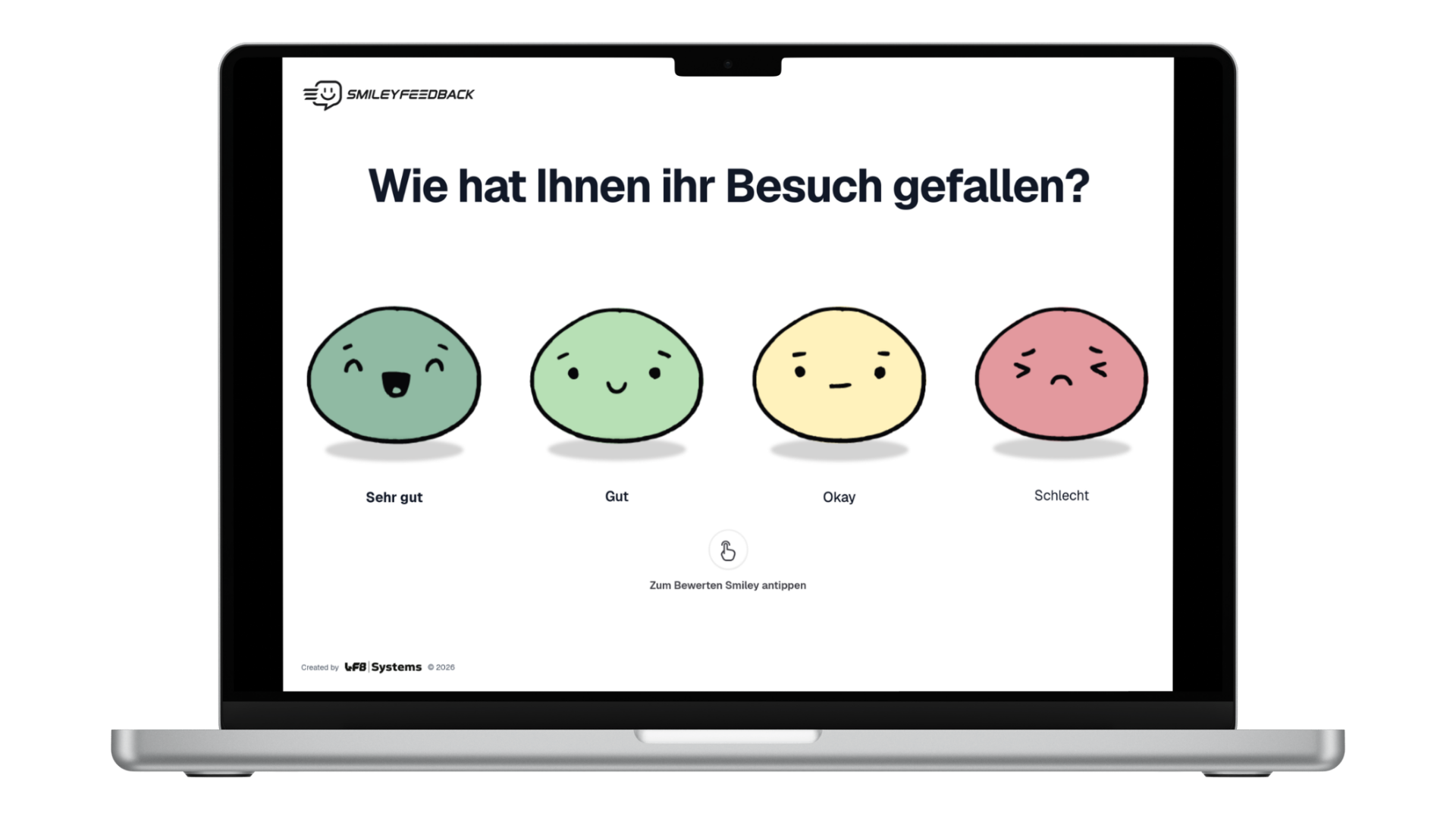 SmileyFeedback Mockup